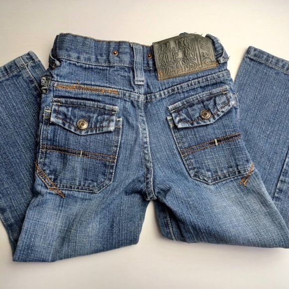 Calvin Klein Jeans -  Boy's Size 4T  -  Bootcut Leg - Distressed - EUC - Picture 5 of 10